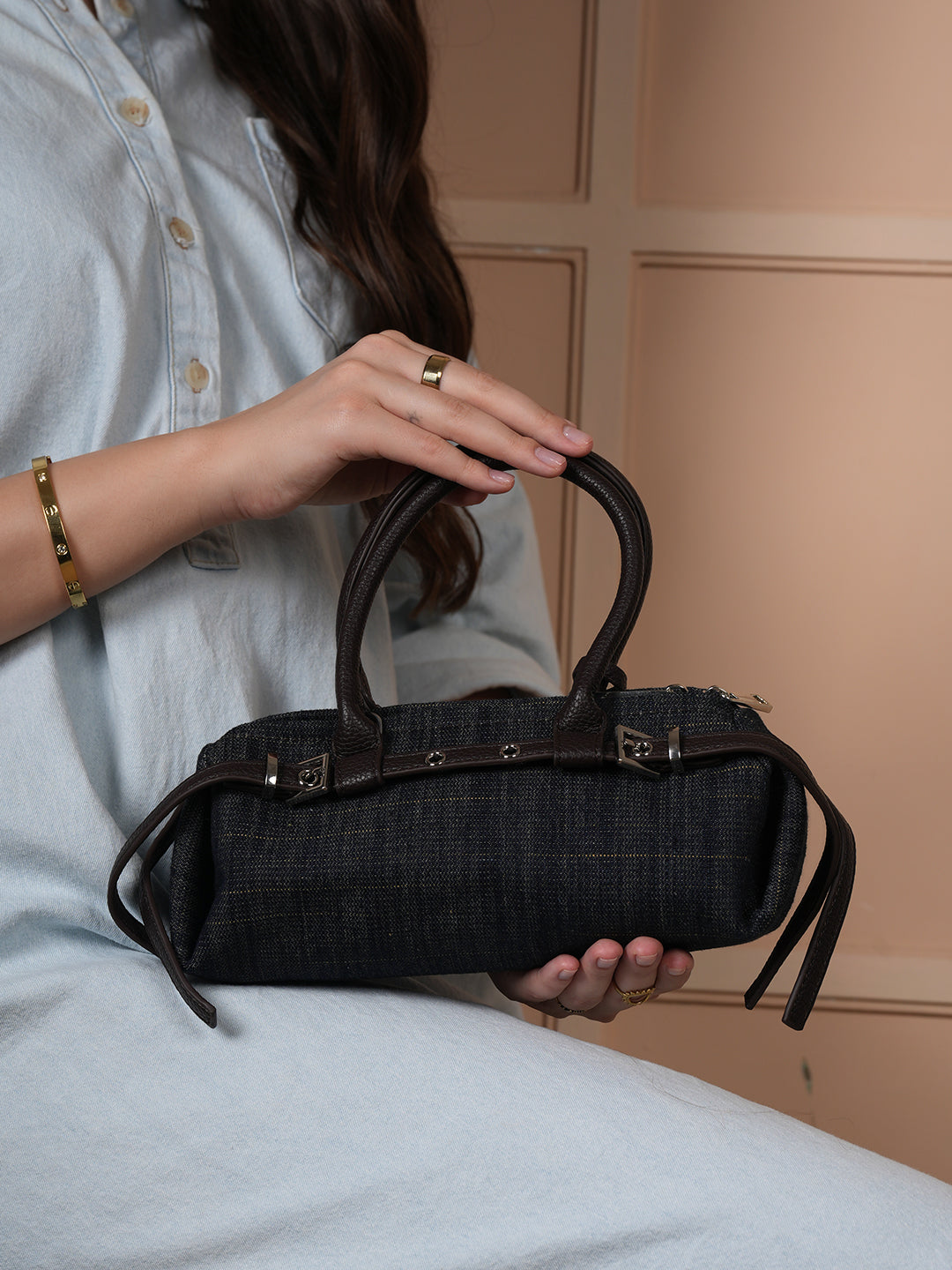 Leya Mini Barrel Bag image 7