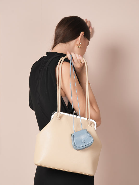 TaraKujo Frame Bag - Apricot Cream image 0