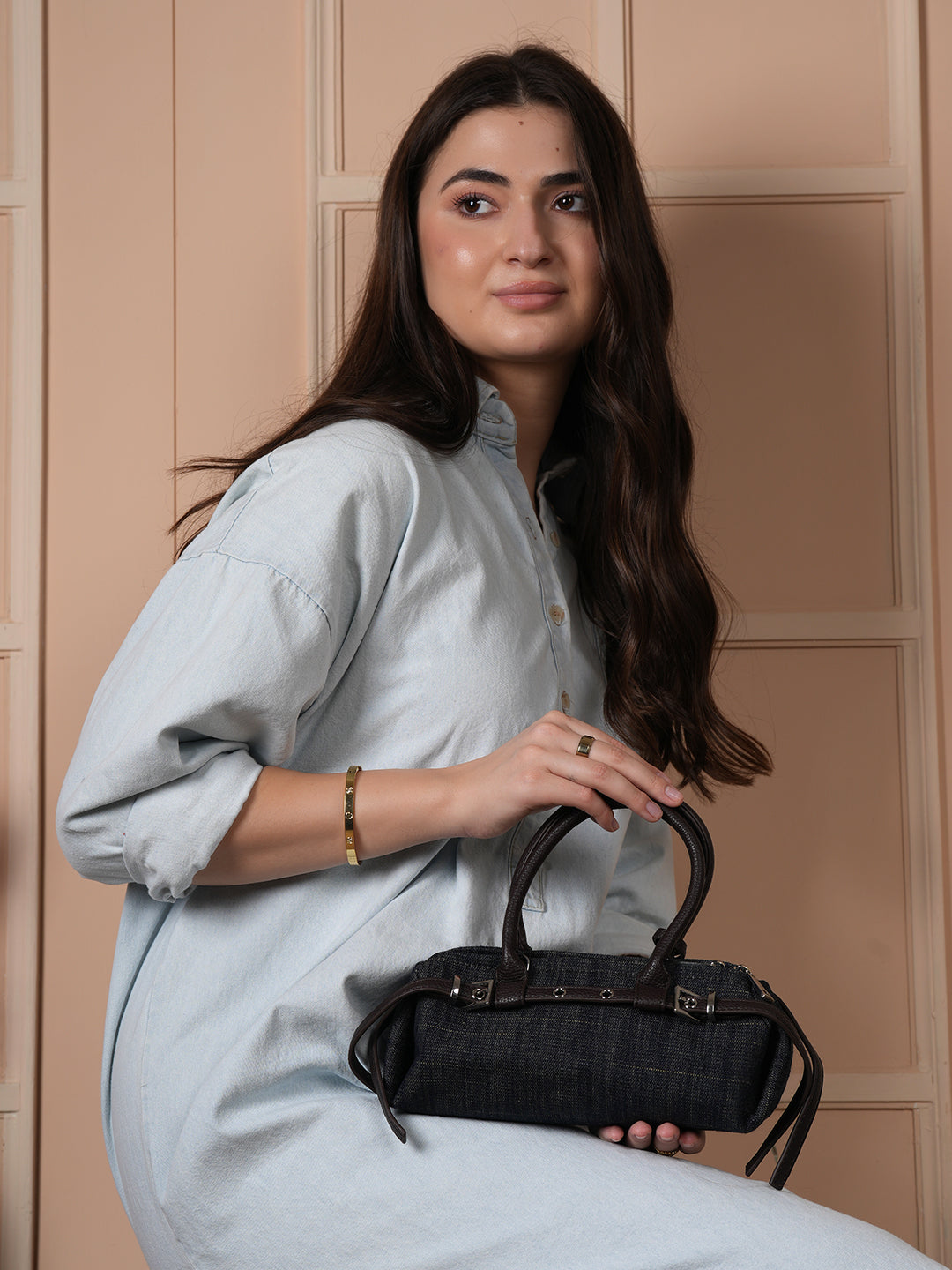 Leya Mini Barrel Bag image 6
