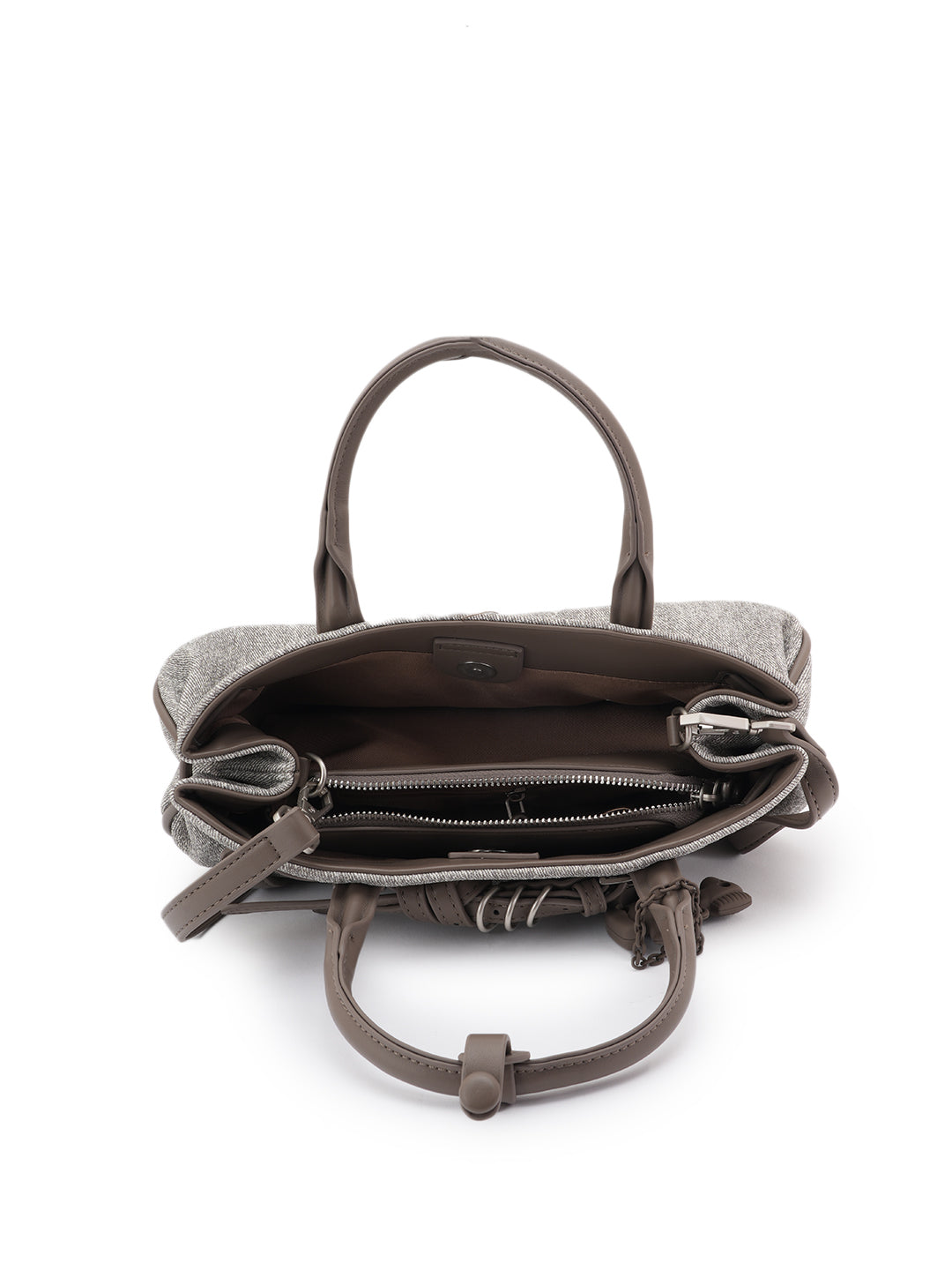 Evara Top-Handle Bag - Grey image 3