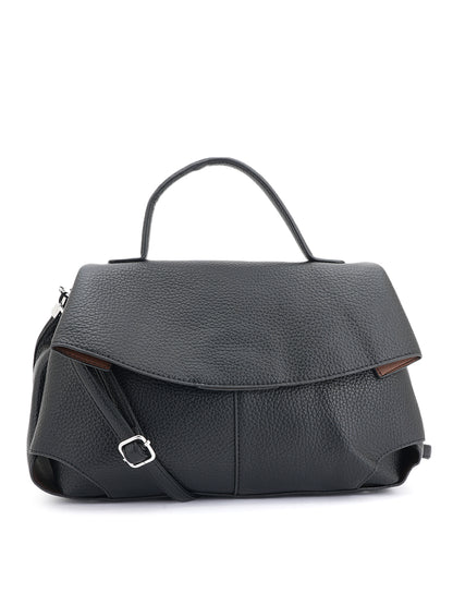 Arnica Top-Handle Bag - Black image