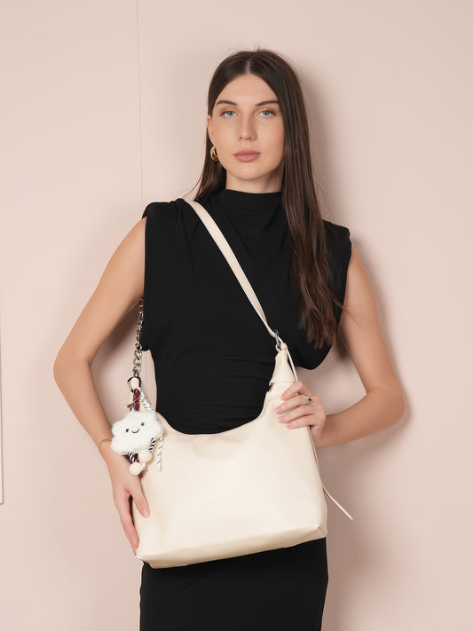 Moon Tote - Beige image 5