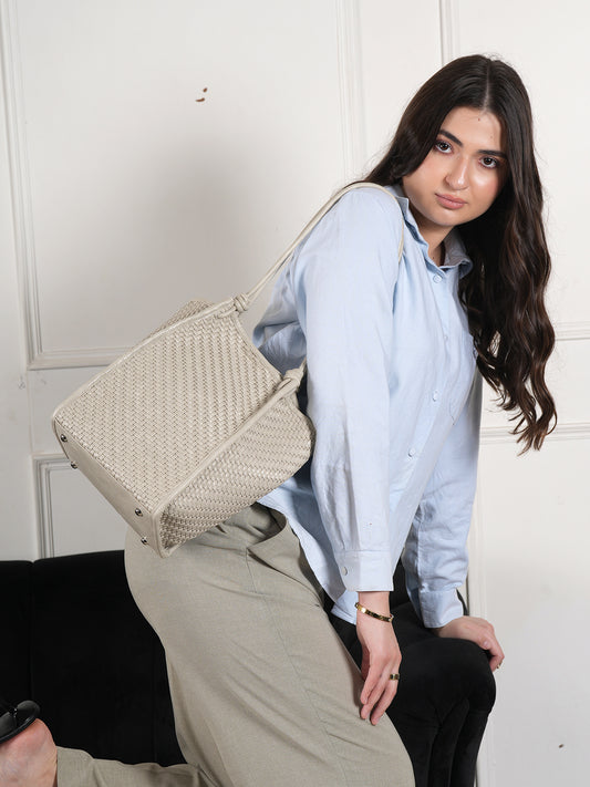 The Woven Tote image 5