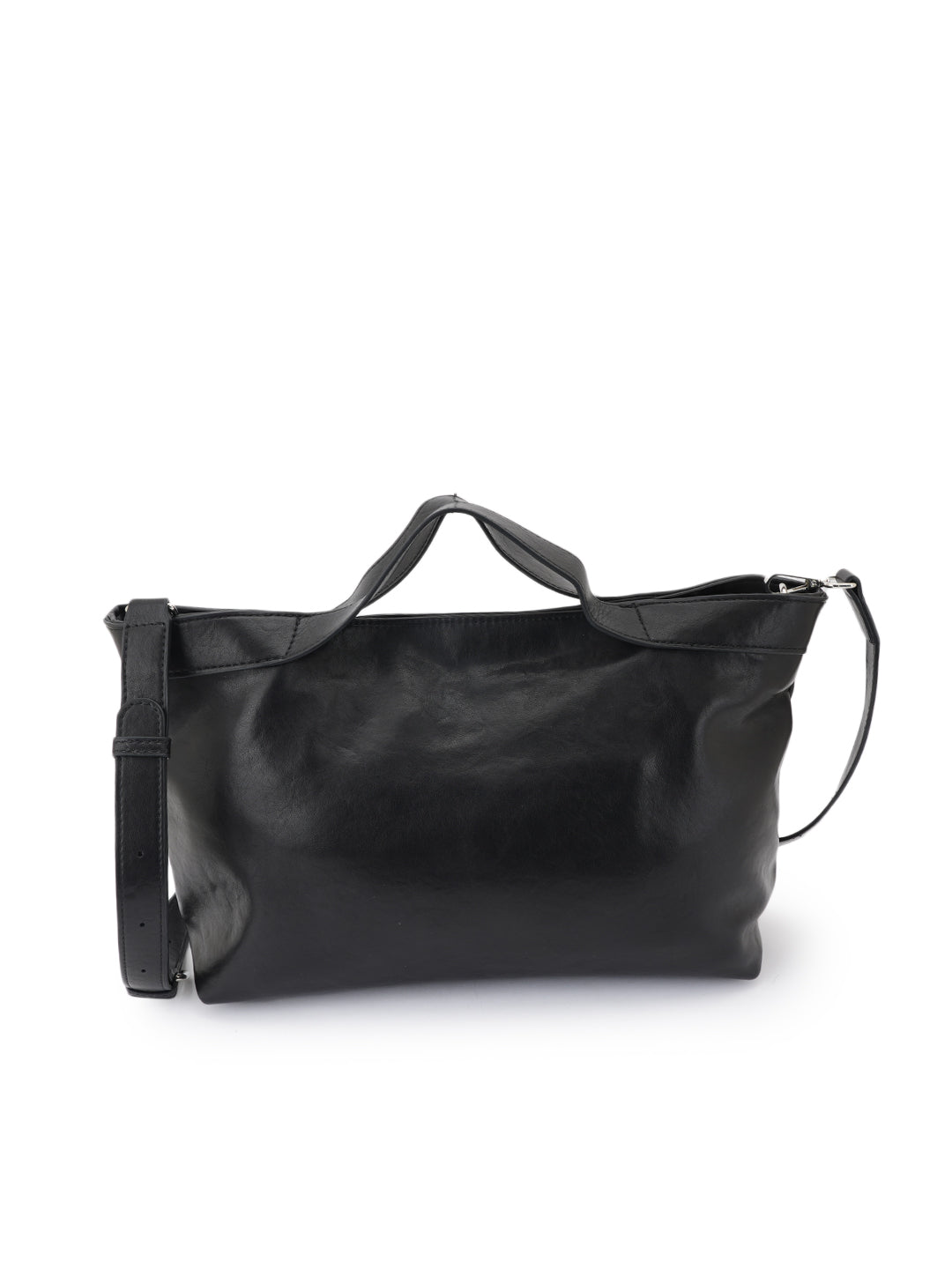 Aarna Top-Handle Bag - Midnight Black image