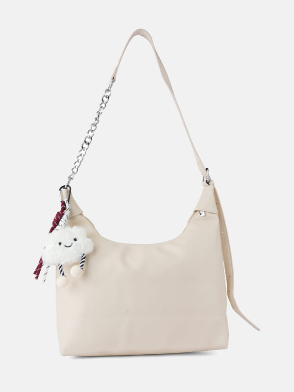 moon tote beige