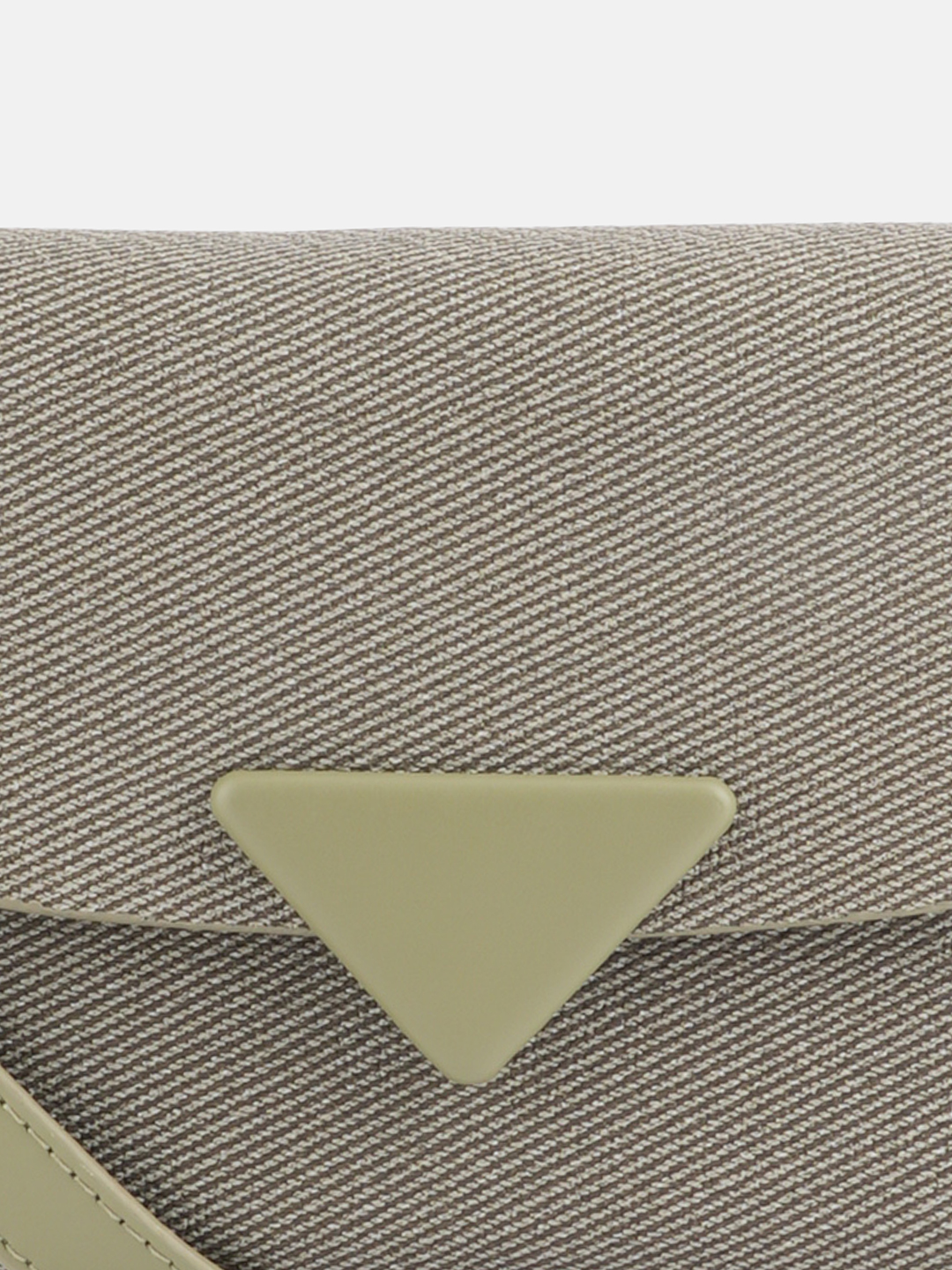 prism flap bag green