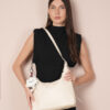 moon tote beige