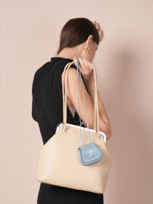 tarakujo frame bag apricot