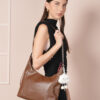 moon tote brown