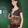 tarakujo frame bag brown
