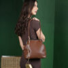tarakujo frame bag brown