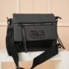mocha crossbody bag black