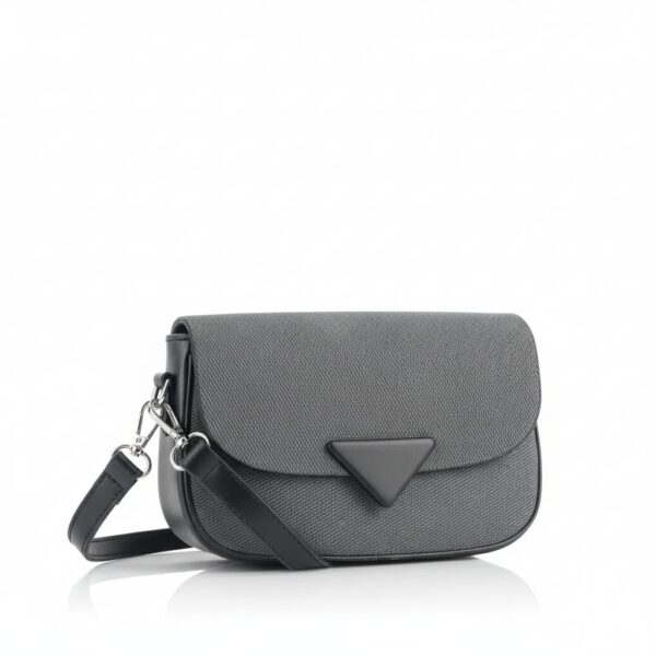 prism flap bag charcoal