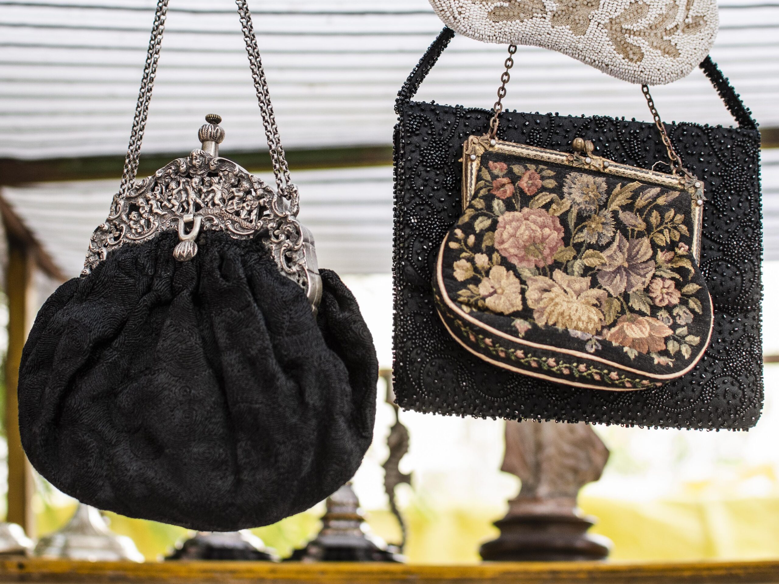 antiques market objects arrangement