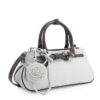 evara top handle bag sea green evara top handle bag sea green